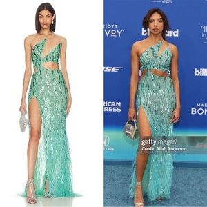 Brand New Retrofete Vice Dress Blue Sequin